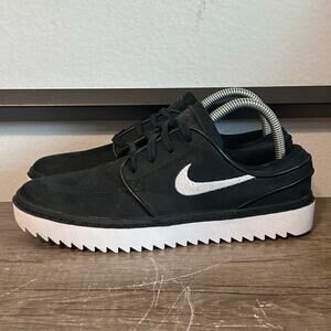 Nike SB Stefan Janoski G Men’s Athletic Golf Shoes Sneakers Size 7 Black Suede